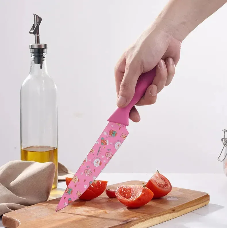 Sanliou Kawaii Kitchen Knife Set - Image 4