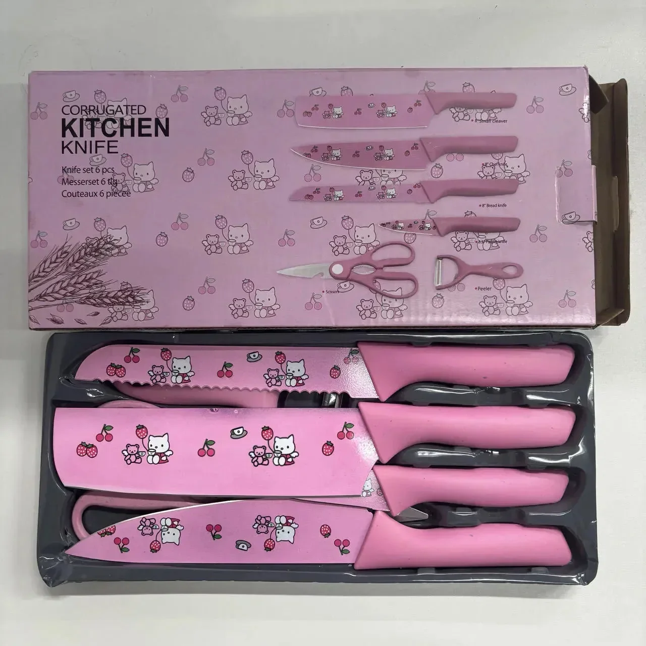 Sanliou Kawaii Kitchen Knife Set - Image 9