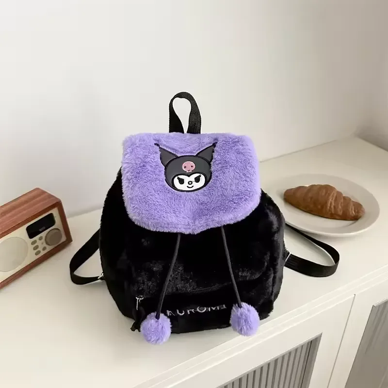 Sanrio Kawaii Plush Flap Backpacks - Image 12