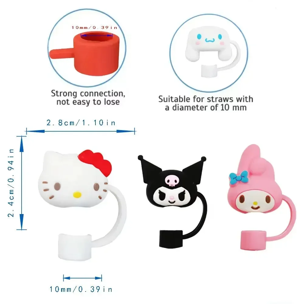 Sanliou Kawaii Tumbler Shield Straw Cap - Image 6