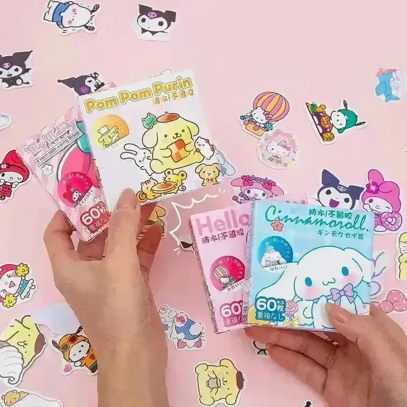Sanliou Kawaii Sticker Box (60 Pcs) - Image 3