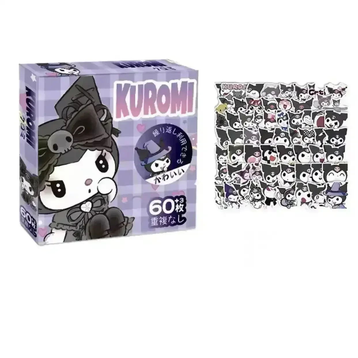 Sanliou Kawaii Sticker Box (60 Pcs) - Image 6