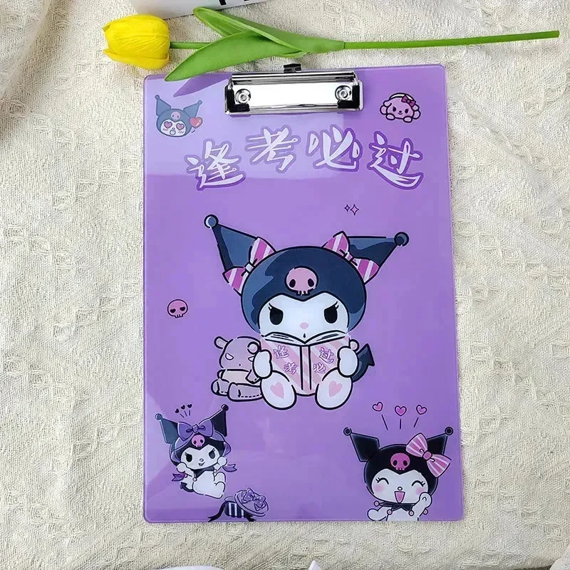 Sanliou Dark Bloom Kuromi A4 Exam Pad - Image 6