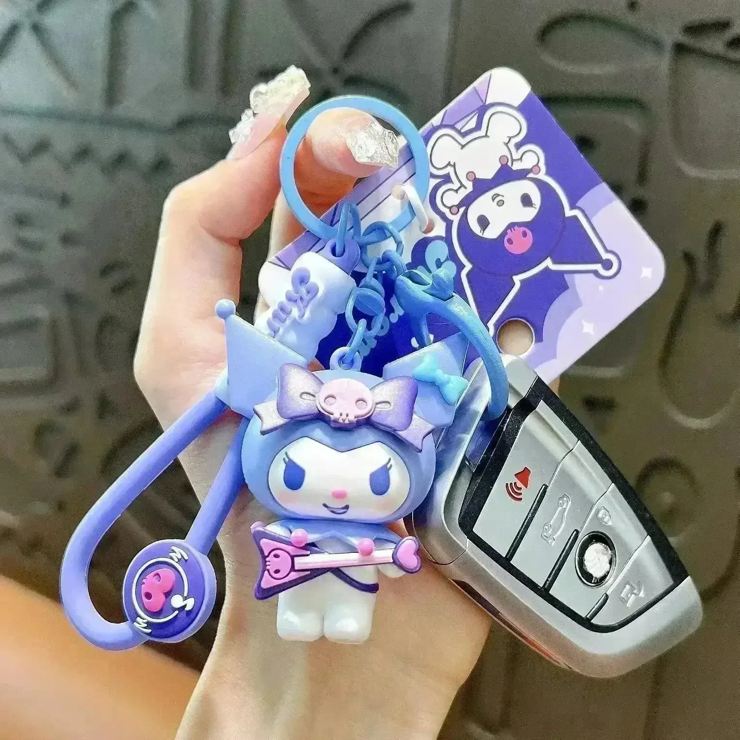 Sanliou Kuromi Electronic Music Party Keychain - Image 2