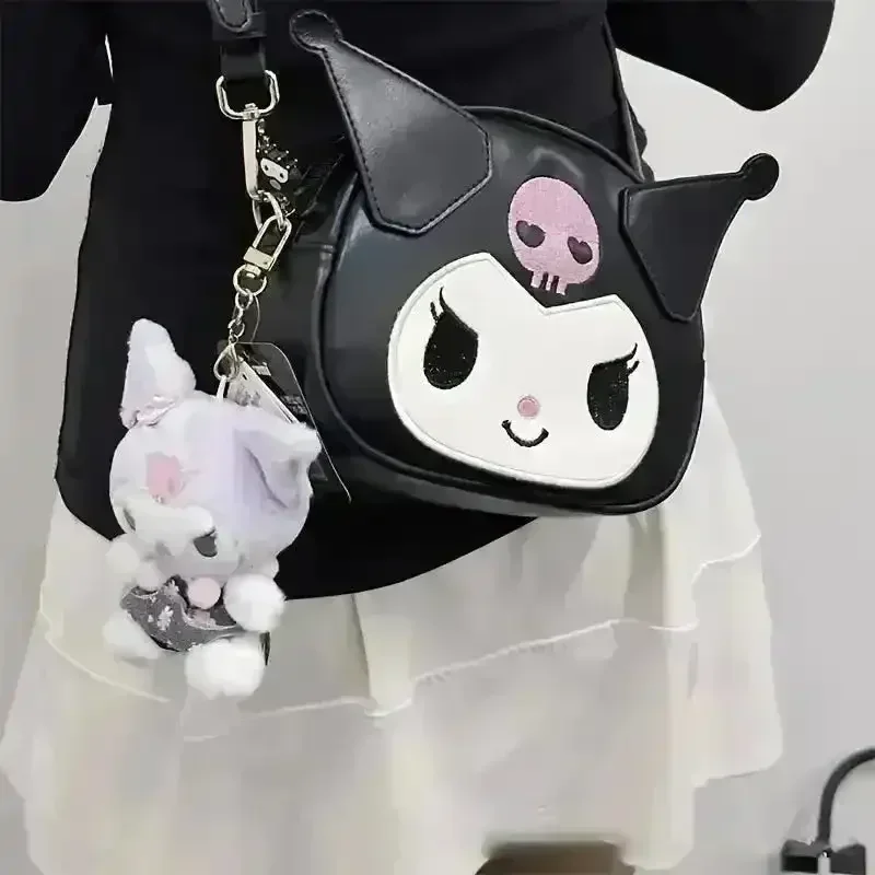 Sanliou Kuromi Faux Leather Handbag - Image 4