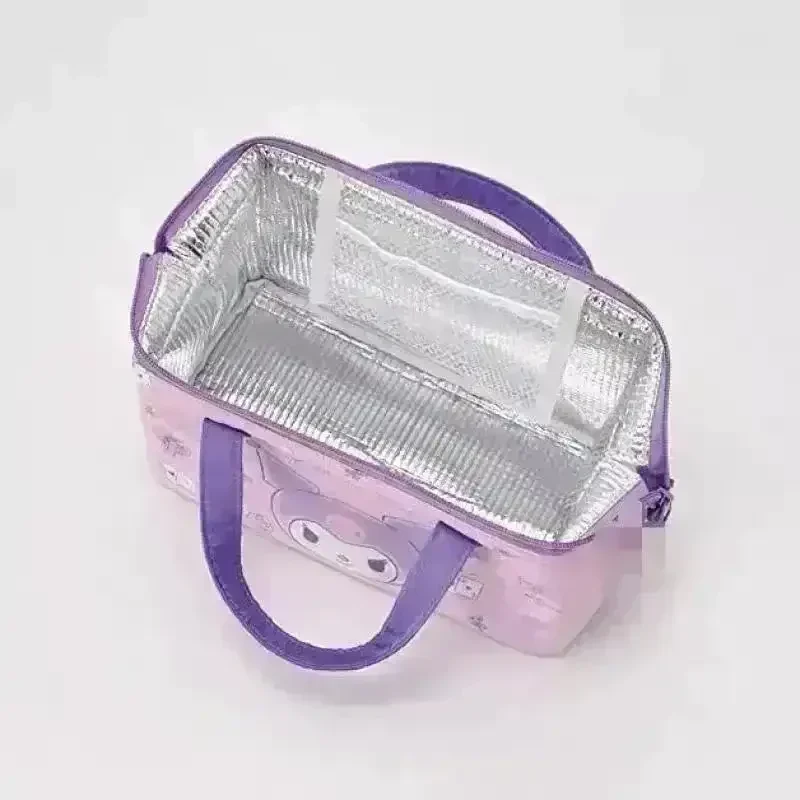 Sanliou Kuromi Heat Retention Lunch Bag - Image 3