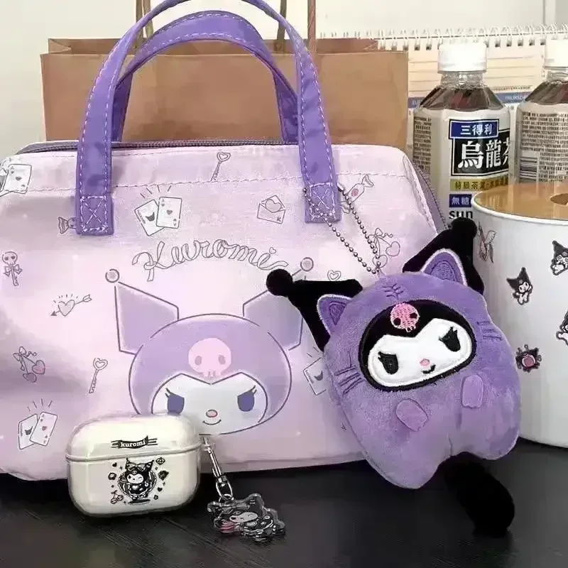 Sanliou Kuromi Heat Retention Lunch Bag - Image 5