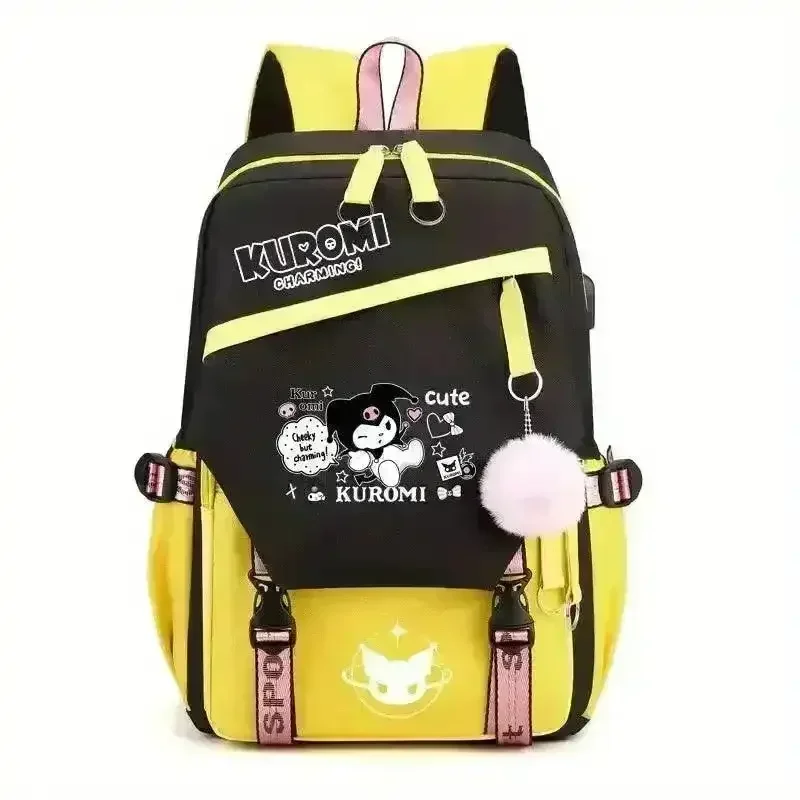 Sanliou Kuromi Kawaii Fashion Backpack - Image 12