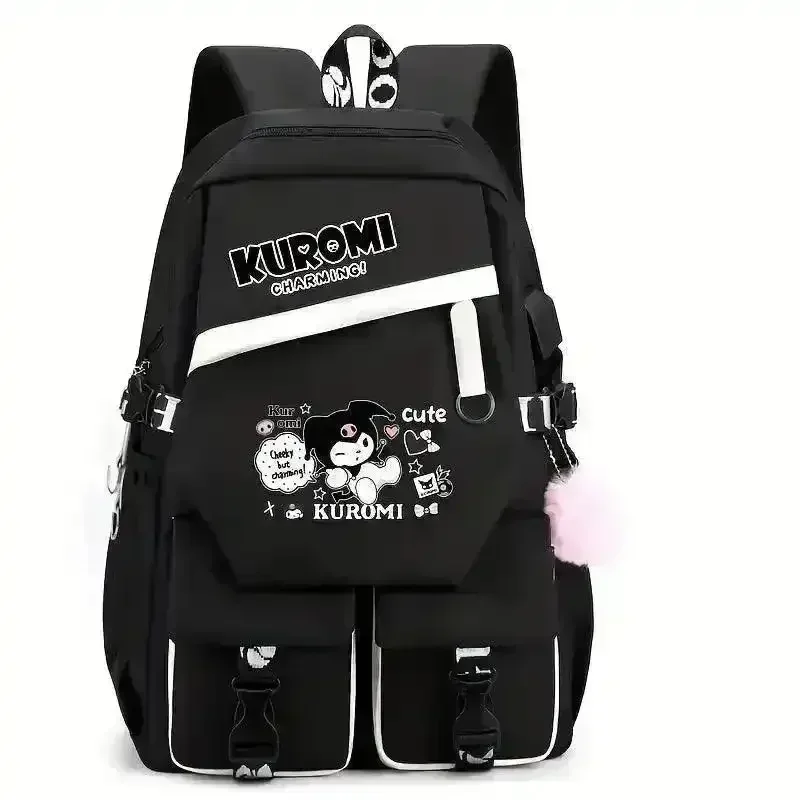 Sanliou Kuromi Kawaii Fashion Backpack - Image 5