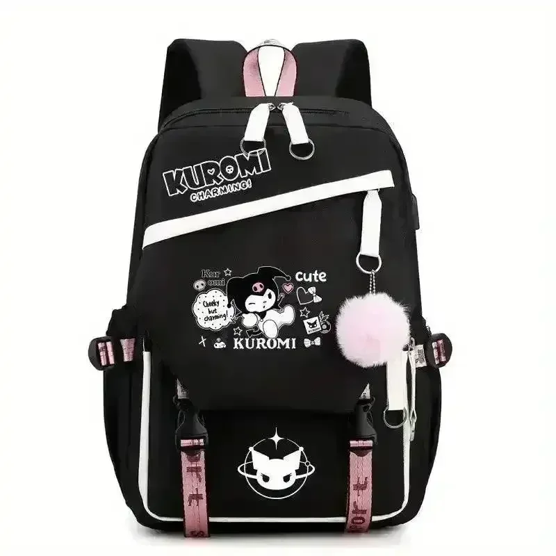 Sanliou Kuromi Kawaii Fashion Backpack - Image 6