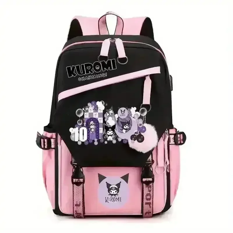 Sanliou Kuromi Kawaii Fashion Backpack - Image 9