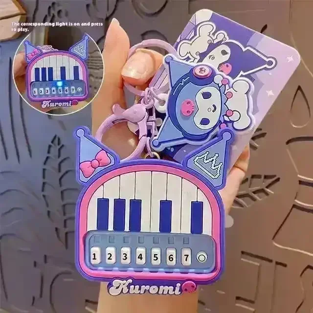 Sanliou Kuromi Musical Piano Keychain - Image 4