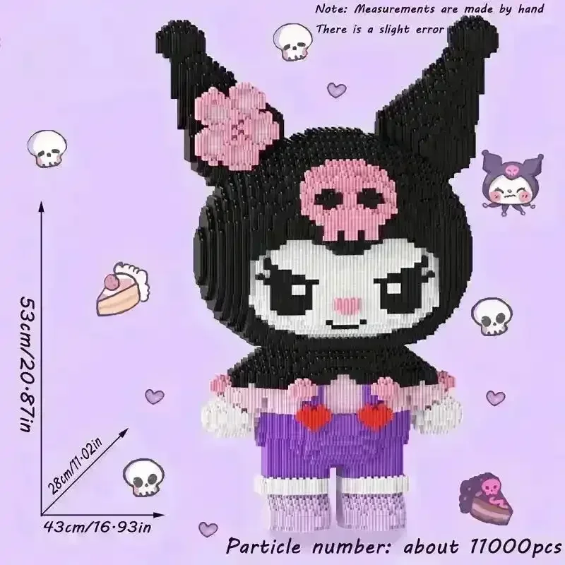Sanliou Kuromi My Melody 11000 Pcs Building Blocks - Image 3
