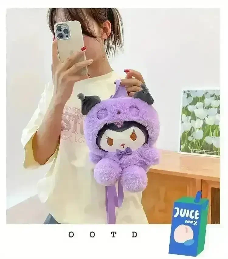 Sanliou Mini My Melody & Friends Plush Backpack - Image 8