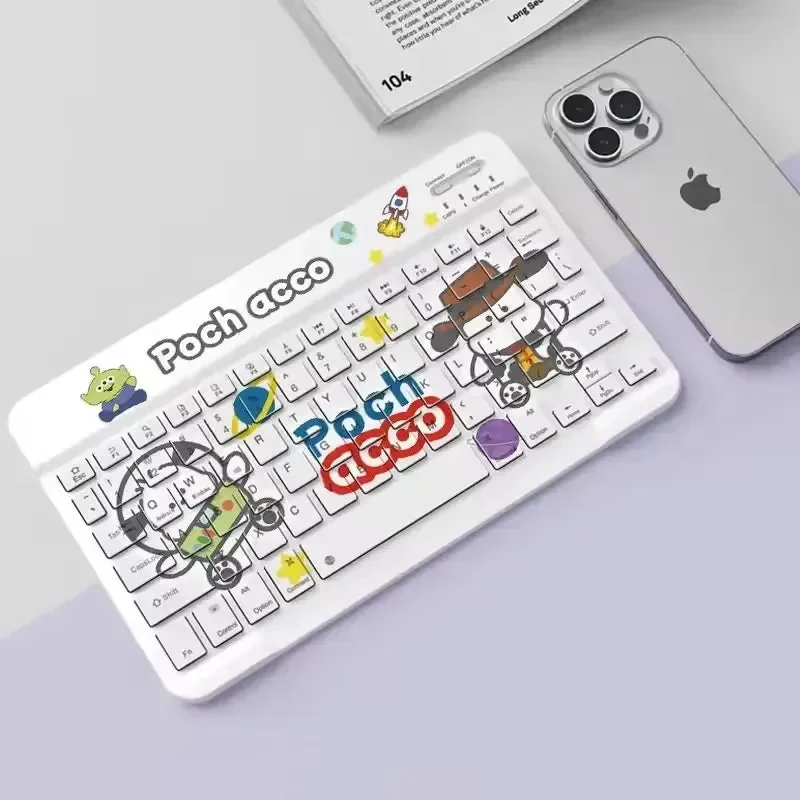 Sanliou Mini Silent Wireless Keyboard - Image 7