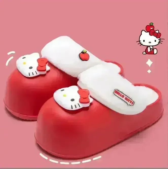 Sanliou Plush Thick-soled Slippers - Image 17