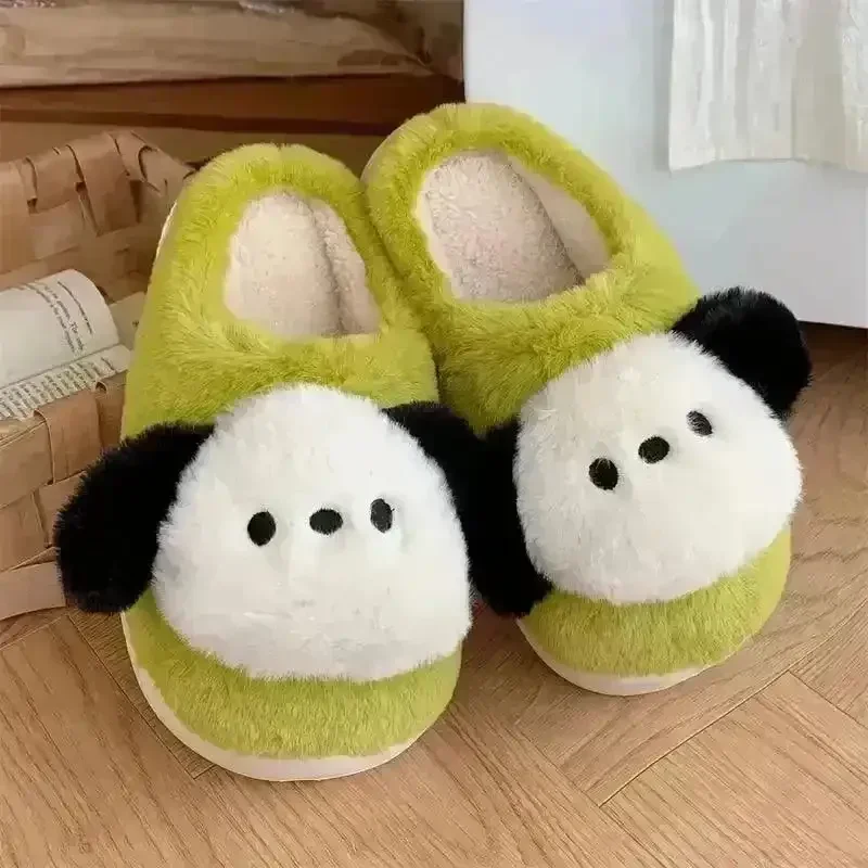 Sanliou Pochacco Cute Warm Sandals - Image 7