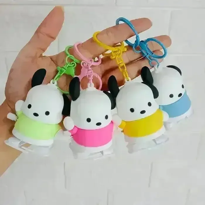 Sanliou Pochacco Winding Walking Keychain