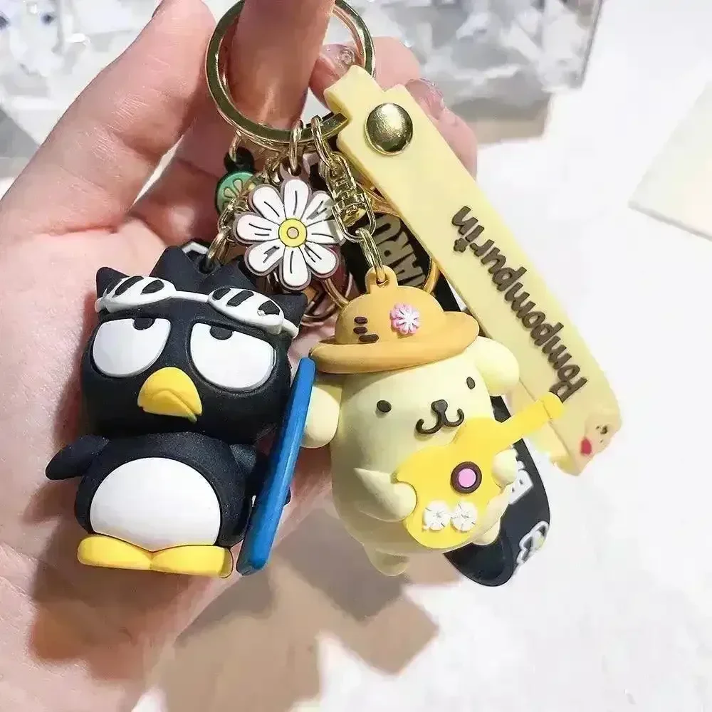 Sanliou Pom Pom Purin Hello Kitty 3D Keychain - Image 5