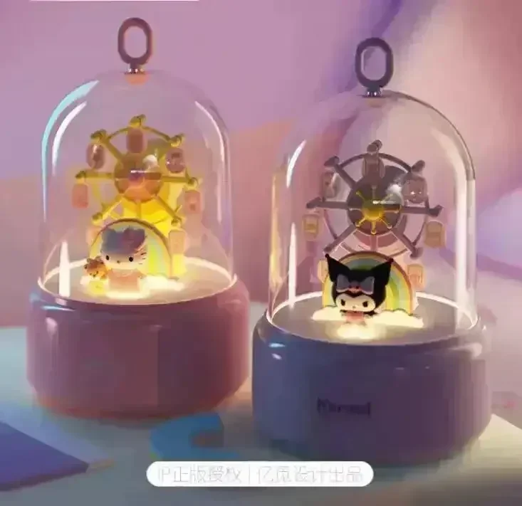 Sanliou Rotating Ferris Wheel Musical Night Lamp - Image 2