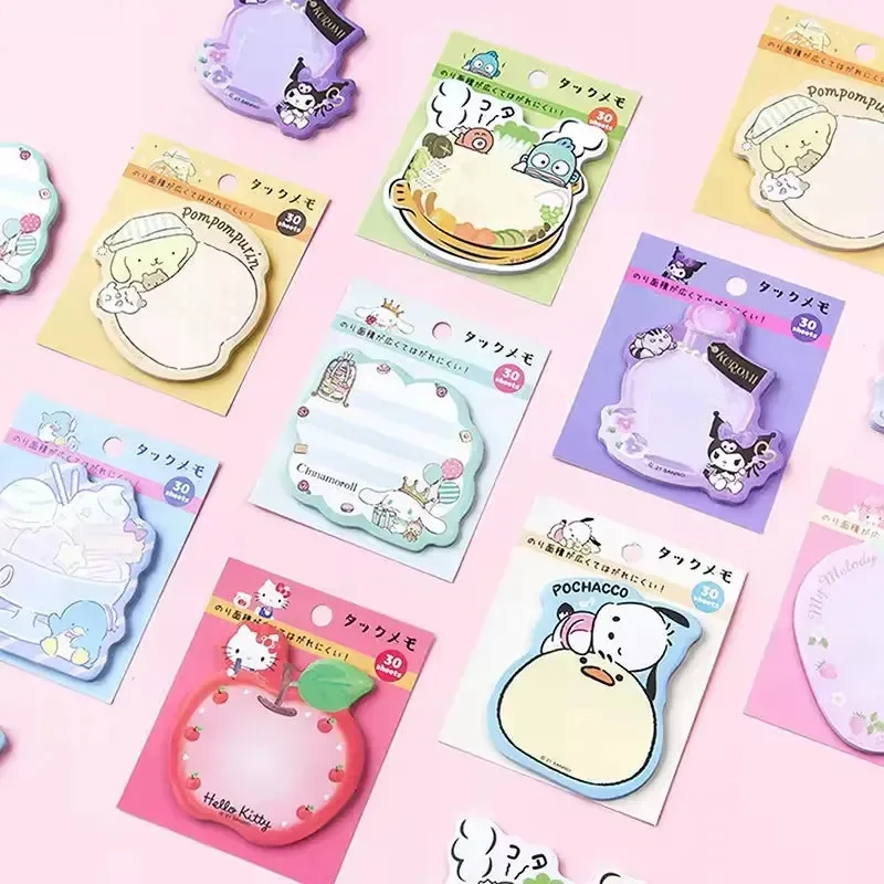 Sanliou Scribbles Memo Sticky Notes (30 Sheets)