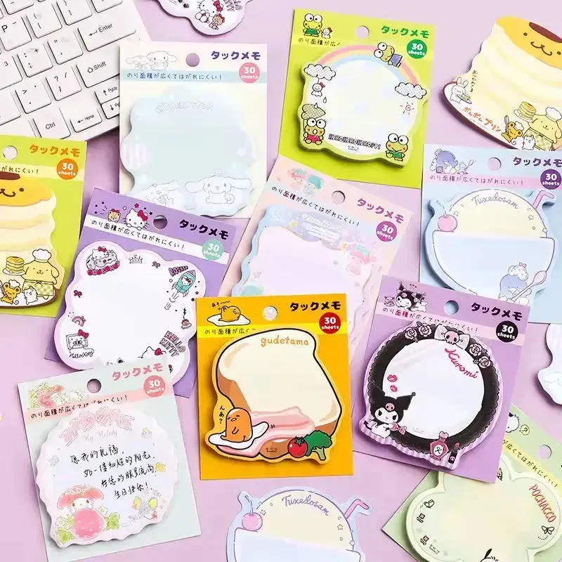 Sanliou Scribbles Memo Sticky Notes (30 Sheets) - Image 2
