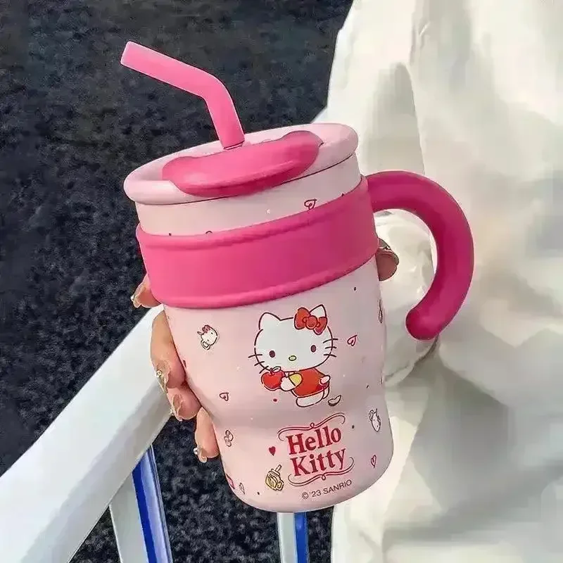 Sanliou Thermos Straw Cup (700 & 1200 ml) - Image 9