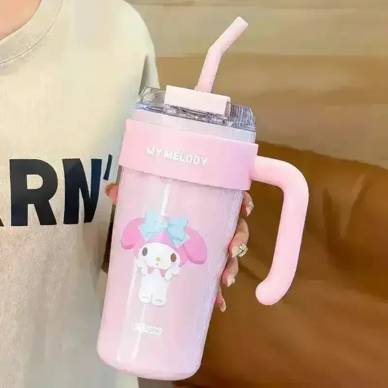Sanliou Thermos Straw Cup (860 ml) - Image 15