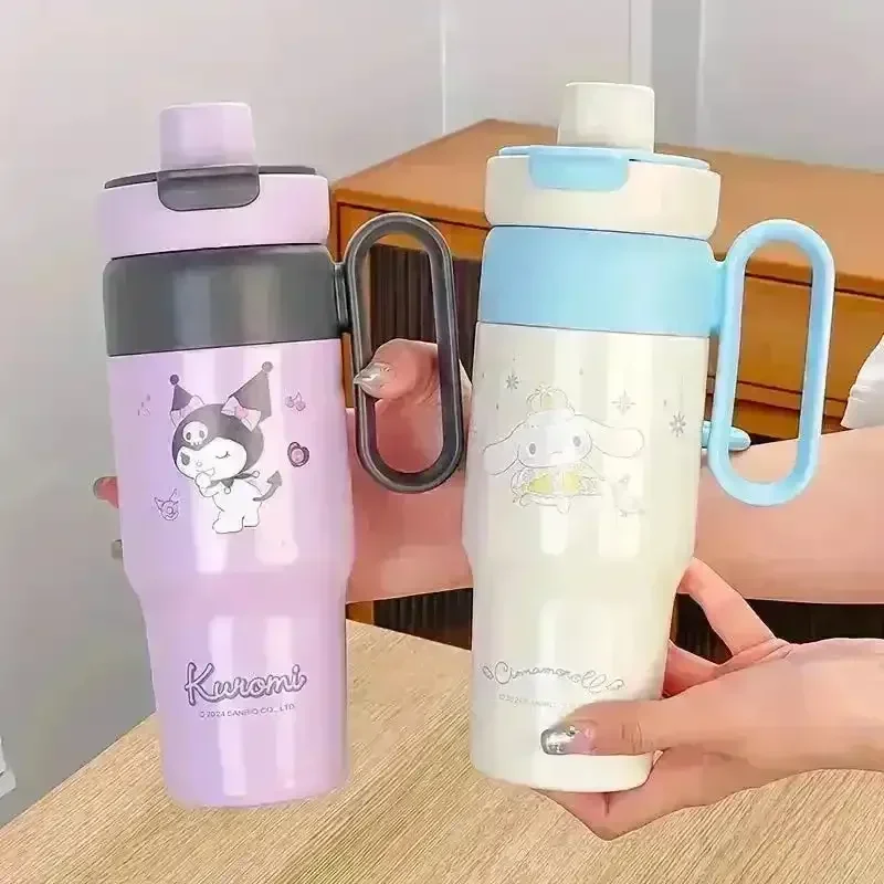 Sanliou Thumb Lock Tumbler Bottle (600 ml) - Image 2