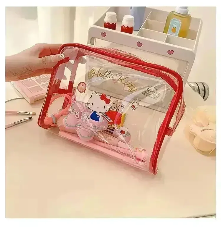 Sanliou Transparent Makeup Bag - Image 3