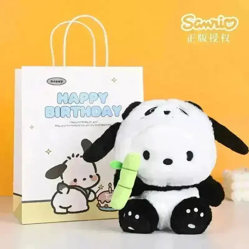 Sanliou Pochacco Panda Plush (20 cm)
