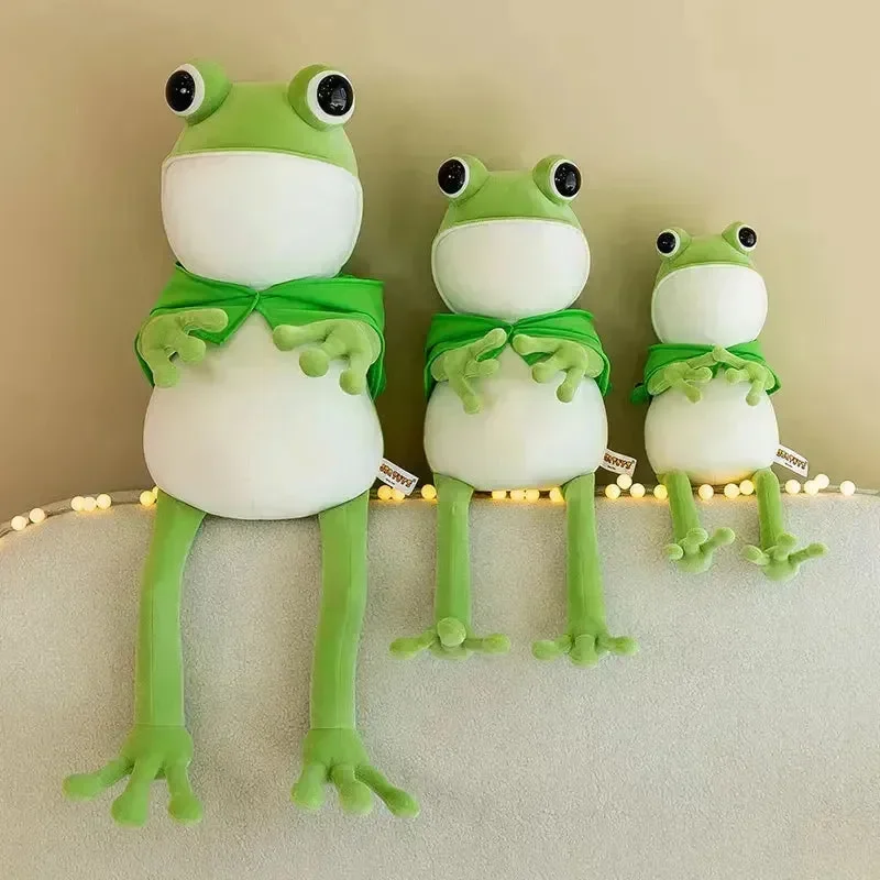 Scarf Frog Plush Toy