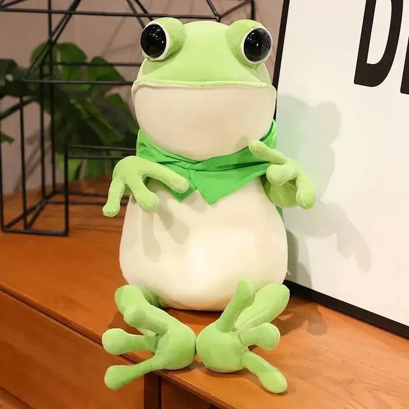 Scarf Frog Plush Toy - Image 2