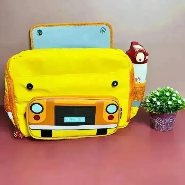 School Bus Theme Backpack - Image 3