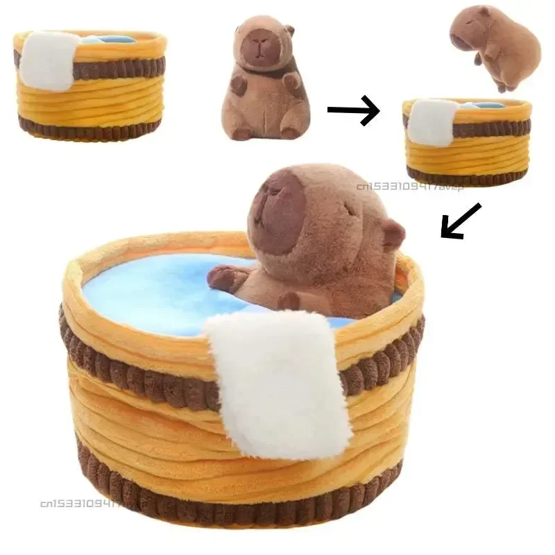 Scrub-a-Dub Bathing Capybara (30 cm) - Image 2