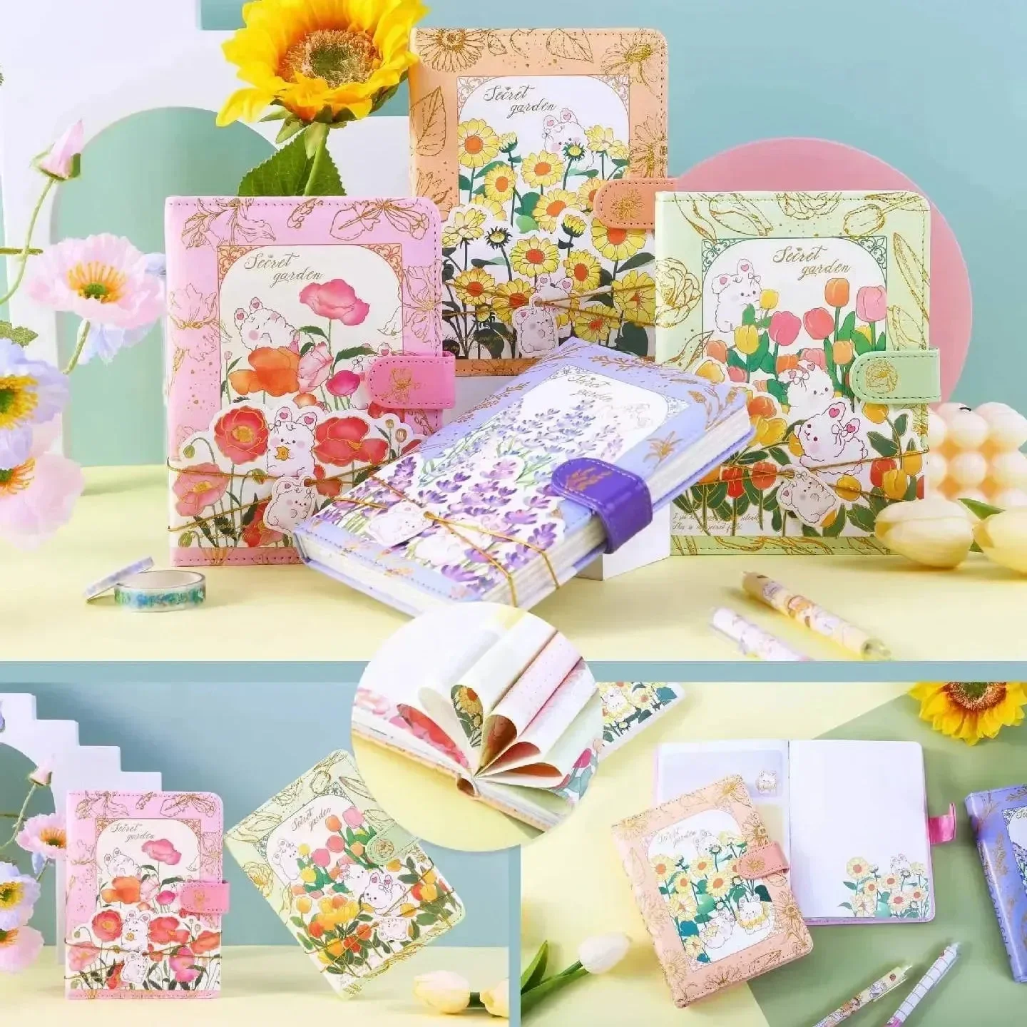 Secret Garden Diary with Magnetic Clasp - Image 2