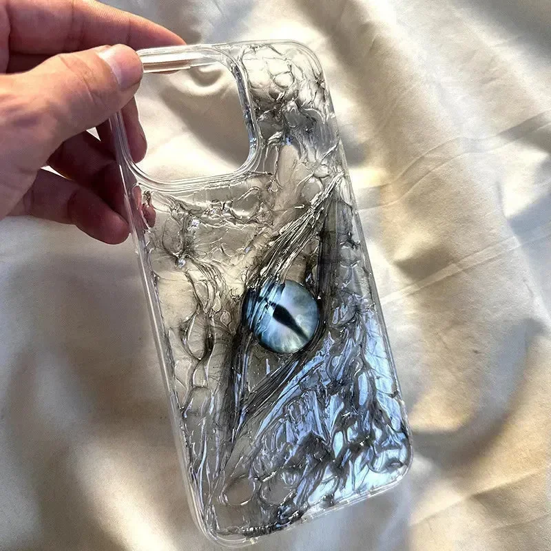 Shadow Gaze Smoky Eye 3D Case (For iPhones)