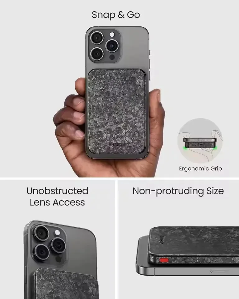 SHARGE CarbonMag Magnetic Power Bank - Image 9