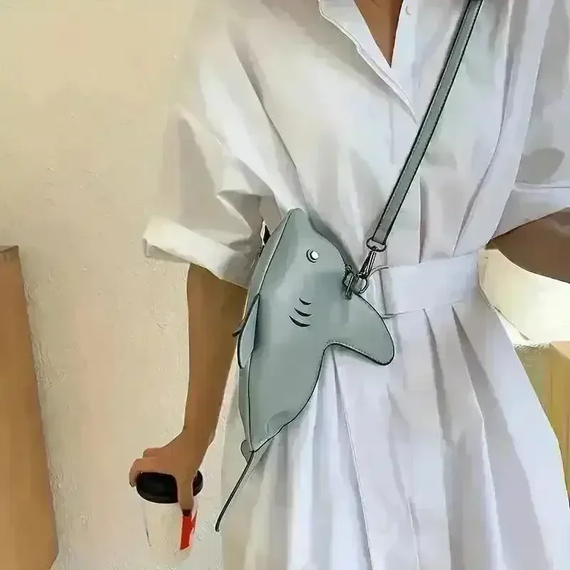 Shark Shaped Crossbody Bag - Image 8