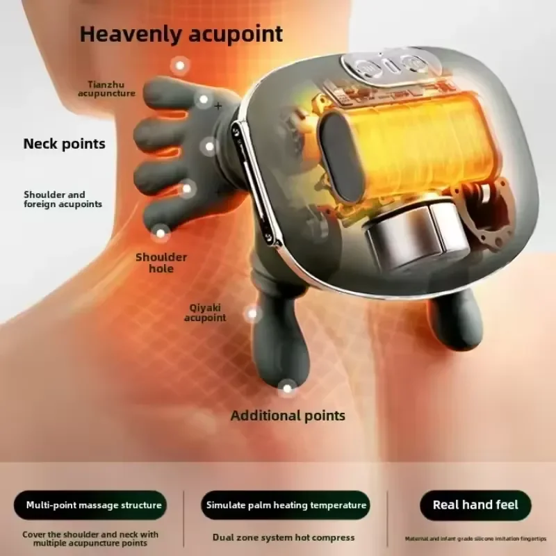 Shiatsu Trapezius Muscle Relief Auto Massager - Image 3
