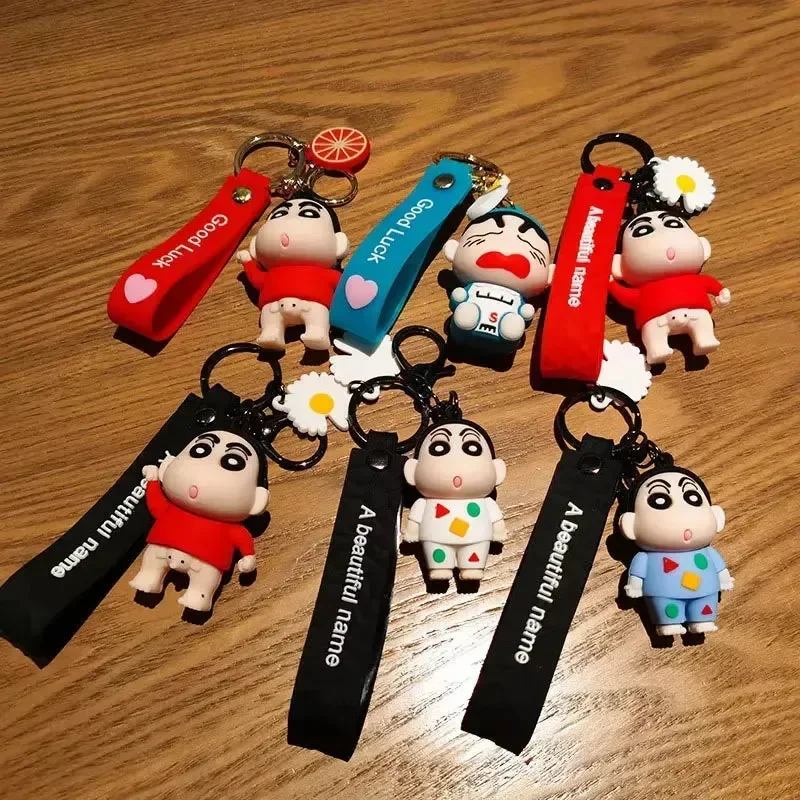 Shinchan Adventures Silicone Keychain - Image 3