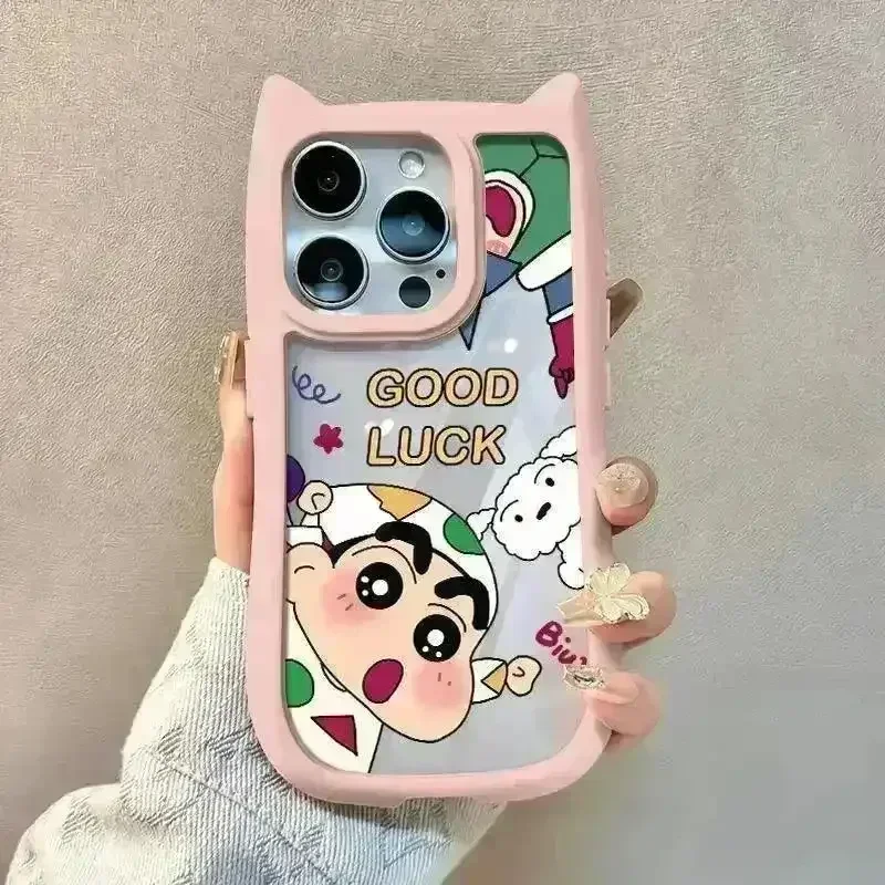 Shinchan Cat Ears Phone Case (For iPhones) - Image 8