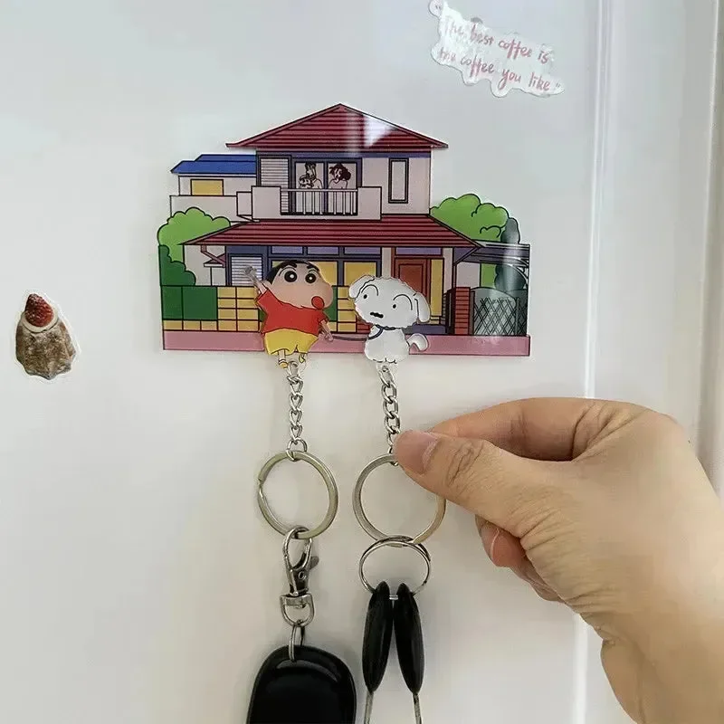 Shinchan House Wall Mount Couple Keychain - Image 12