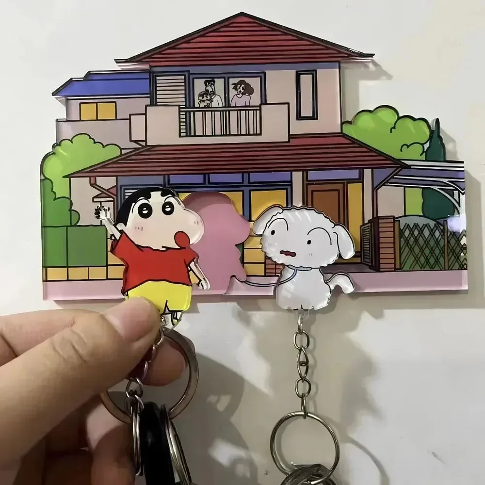 Shinchan House Wall Mount Couple Keychain - Image 9