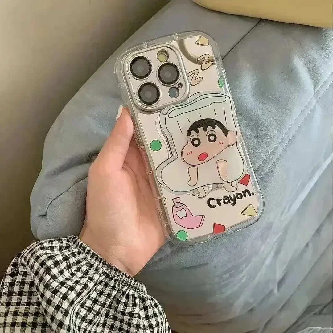 Shinchan Playful Phone Case (For iPhone) - Image 4