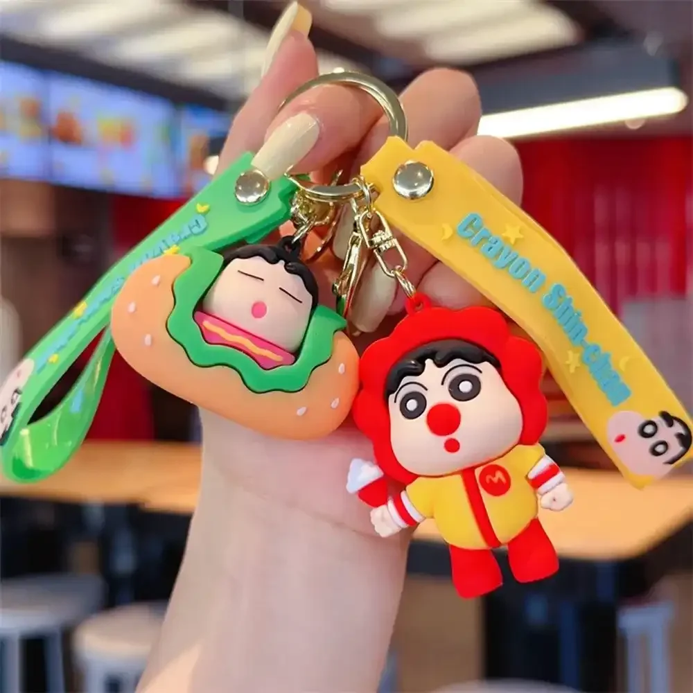 Shinichan Snack Time Keychain
