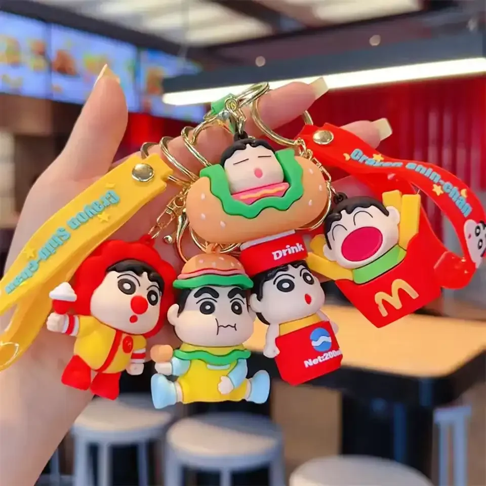 Shinichan Snack Time Keychain - Image 2