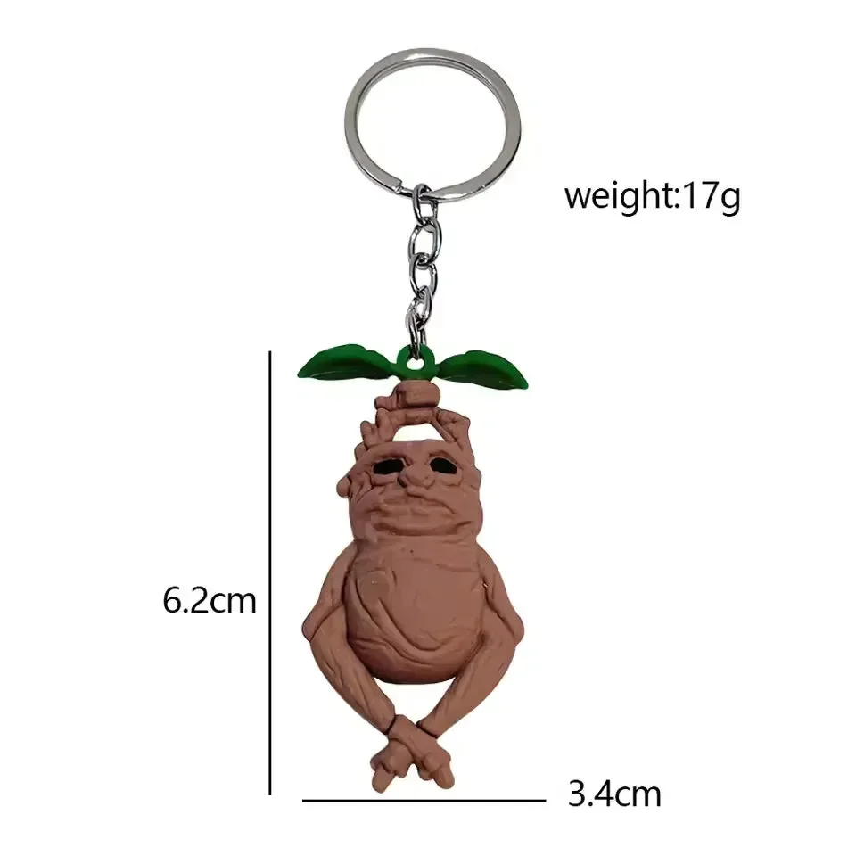 Shrieking Sprout Mandrake Root Keychain - Image 12