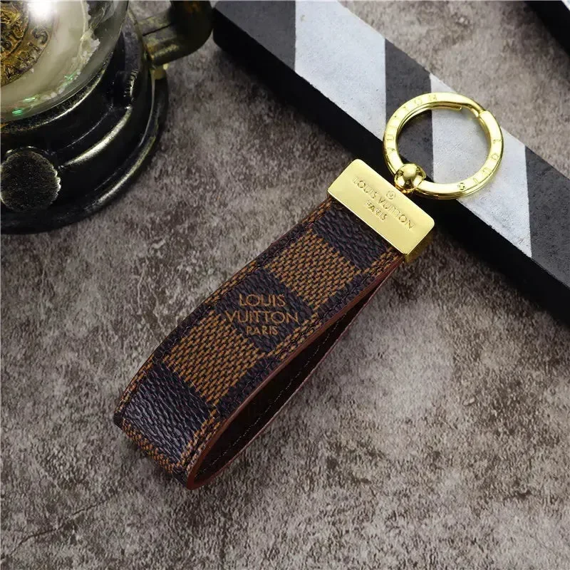 Signature Loop Premium Leather Keychain - Image 19