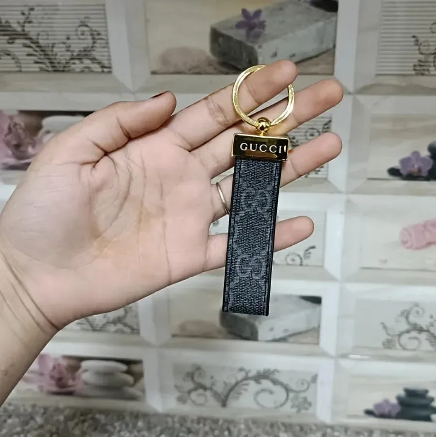 Signature Loop Premium Leather Keychain - Image 28